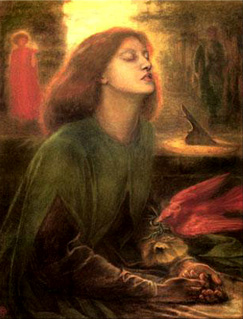 Beata Beatrix by Dante Gabriel Rossetti